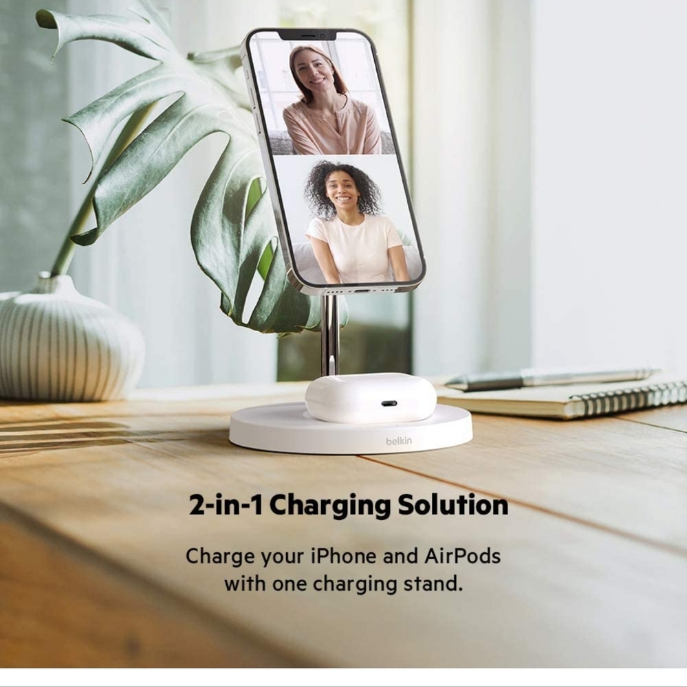 Belkin MagSafe 2-in-1 Wireless Charger - Picture 2 of 5